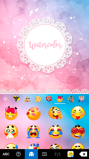 Pastel Color Keyboard Screen 3