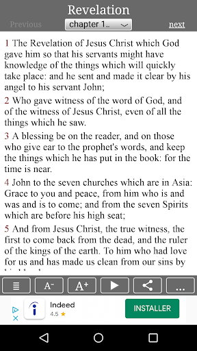 The Holy Bible Screen 3