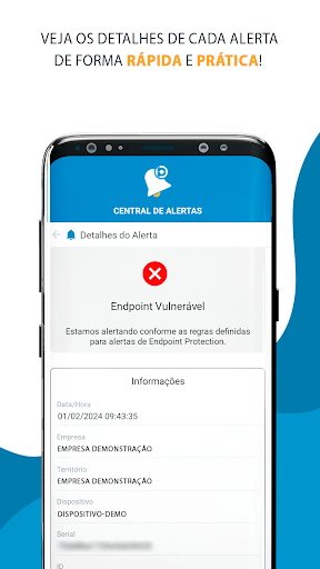 BluePex Central de Alertas 2.0 Screen 3