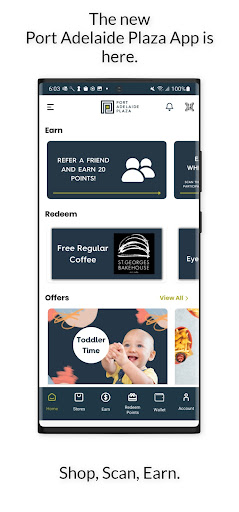 Android application Port Adelaide Plaza screenshort