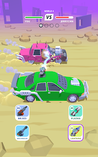 Наездники в пустыне - Автомобильная битва