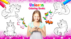 Unicorn Coloring Book & Baby Games for Girlsのおすすめ画像1