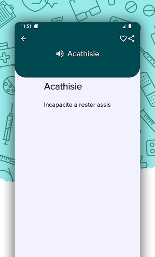 Dictionnaire Médical Francais Screen 3