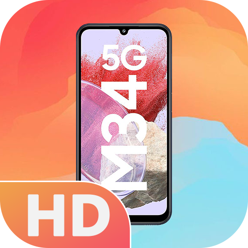 Theme of Samsung Galaxy M34 5G logo