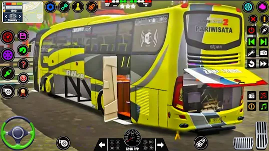 US Coach Bus Simulator Game 3d