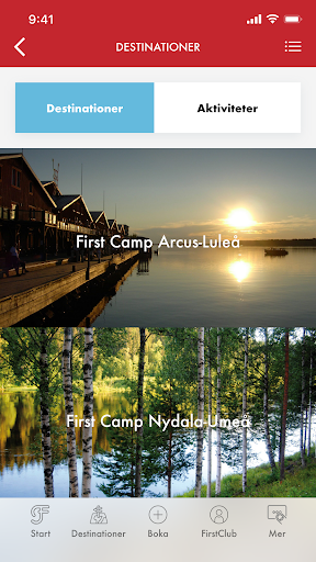 First Camp Screen 2