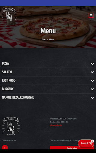 Pizzeria RAZ DWA TRZY