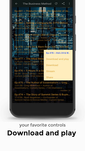 Business Podcasts Screen 3