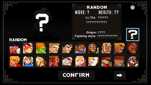 Android application Fighter Selector: SFTMG screenshort