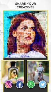 Screenshot 10 Efectos de foto mosaico android