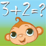 Monkey Math for Kids icon