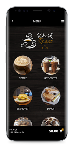 Dark Roast Co. Screen 2