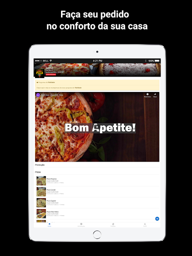 PizzaClub Screen 2