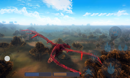 Android application Dragon Wild Battle Simulator screenshort