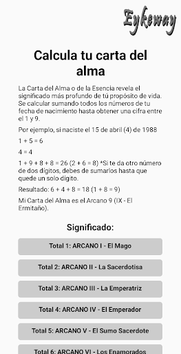 Calcula tu carta del alma Screen 2