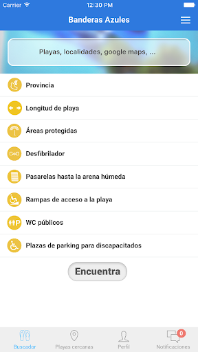 Banderas Azules playas Screen 3