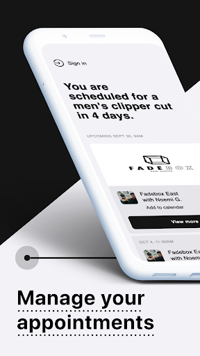 Screenshot of Fadebox