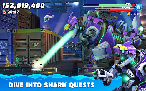 Скачать игру Hungry Shark World для Android бесплатно