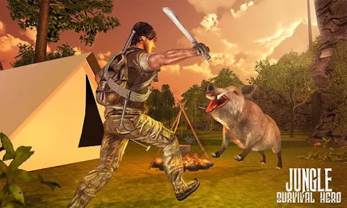 野生動物狩獵遊戲3D