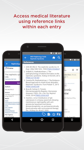 Screenshot of MGH Nephrology Guide