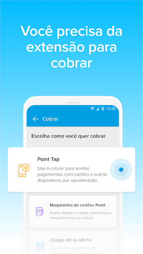 Android application Extensão Point Tap screenshort