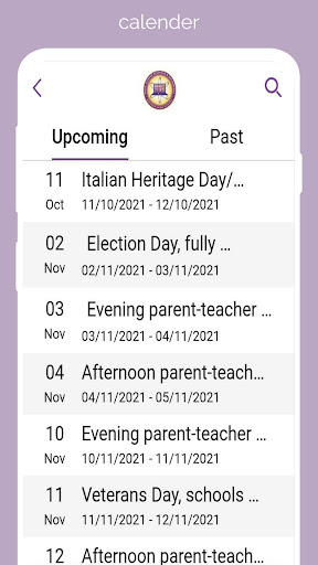 Android application MAST High School screenshort