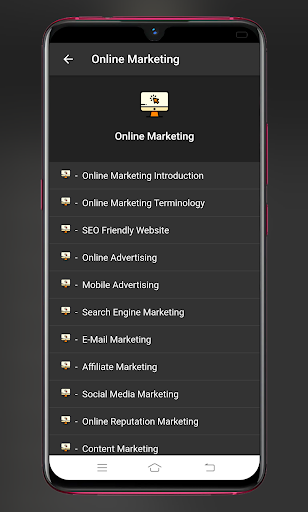 Screenshot of Learn Digital Marketing Guide