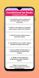 Constitutional law Books