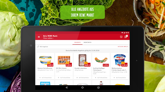 REWE - Online Shop & Märkte Screenshot