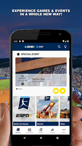 Android application NCAA Women's CWS screenshort