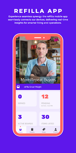 reFilla - Smart Retail Devices Screen 2
