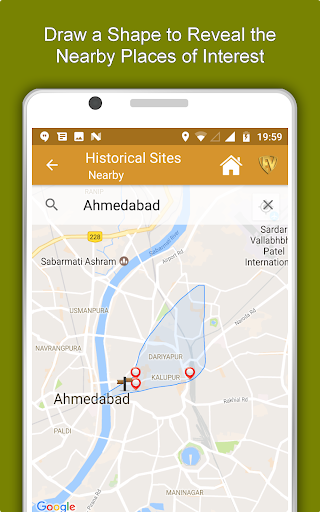Screenshot of Historical Sites Travel & Expl