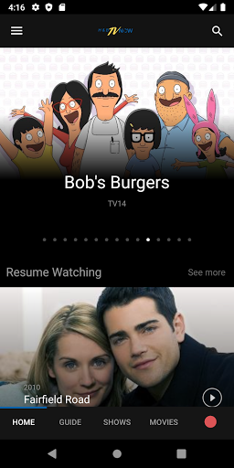 Android application H&B TV Now screenshort