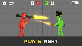 Ragdoll Battle Playground - Screenshot 1