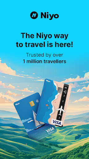 Android application Niyo: Global cards for travel screenshort