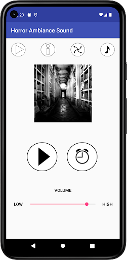 Android application Horror Ambiance Sound screenshort