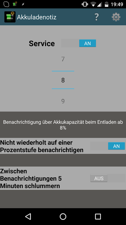 Battery Charge Reminder - 2.9 - (Android)