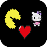 guide for hello kitty pacman icon