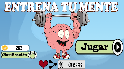Android application Entrena tu mente screenshort