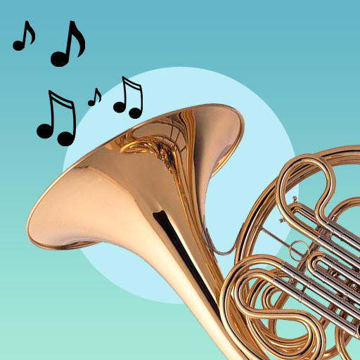 Sounds of trumpets - prank logo