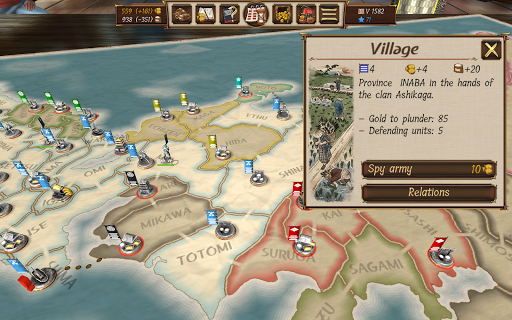 Shogun's Empire: Hex Commander - Strategy - games