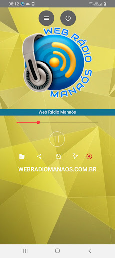 Android application Web Rádio Manaós screenshort