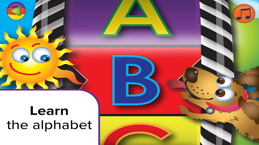 Android application Silly Spin ABC screenshort