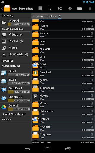 Open Explorer Beta Screen 3