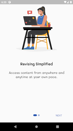 Android application Reviseware screenshort