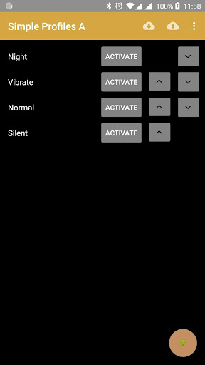 Simple Profiles Screen 2