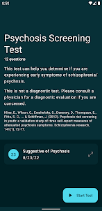 Schizophrenia Test (Psychosis)