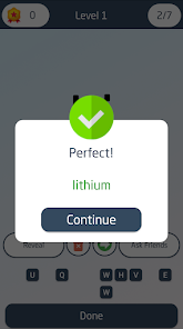 Imágen 7 Tabla periódica juego android