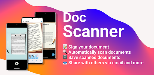 Android application Doc Scanner - Sign, Scan, Edit screenshort