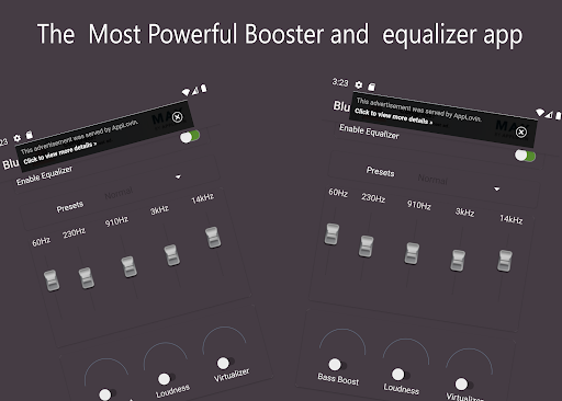 Android application Equalizer Music Bass Booster screenshort